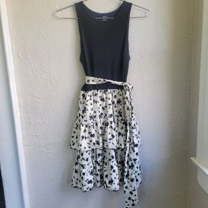 Shein Floral Dress, Size Extra Small with Belt